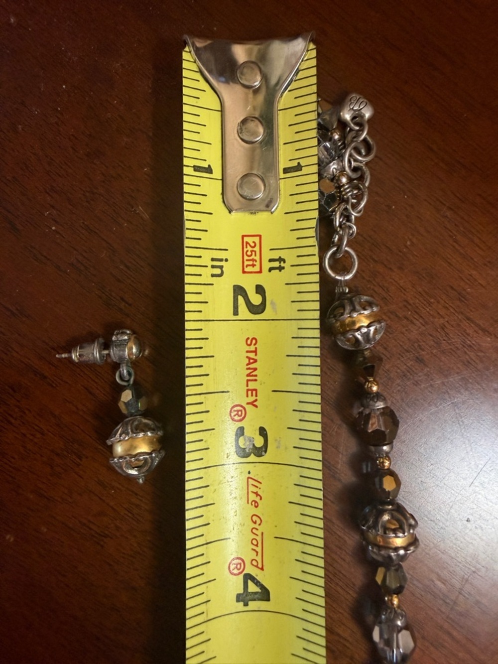 Brighton Jewelry. 3 piece set including necklace, bracelet and earrings. - Picture 9 of 9
